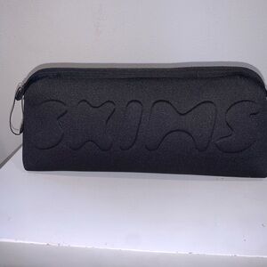 SKIMS COSMETIC BAG TRAVEL BLACK